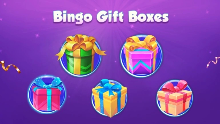 An Image of Article Image showing Monopoly-Match Gift Boxes in New Bingo Room